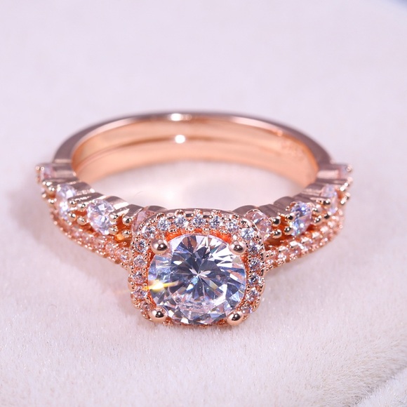 ✨2 Piece Rose Gold Set✨18K Rose Gold Plated✨ - Picture 7 of 9